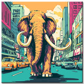 Paint by Numbers Mammoth in New York City